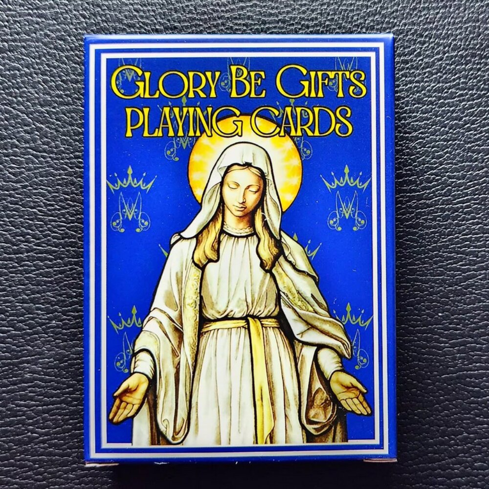 Catholic Playing Cards, Religious Poker Cards Titles of Mary Edition